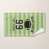 Personalized Sports Towel | Custom Football Player Handdoek (Handdoek)