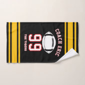 Personalized Sports Towel | Custom Football Player Handdoek (Handdoek)