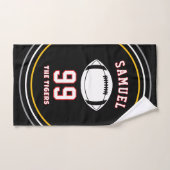 Personalized Sports Towel | Custom Football Player Handdoek (Handdoek)