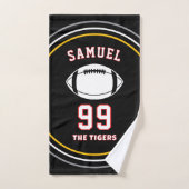 Personalized Sports Towel | Custom Football Player Handdoek (Handdoek)