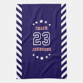 Personalized Sports Towel Custom team merch Theedoek