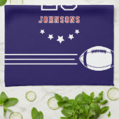 Personalized Sports Towel Players and Coach Theedoek (Gevouwen)