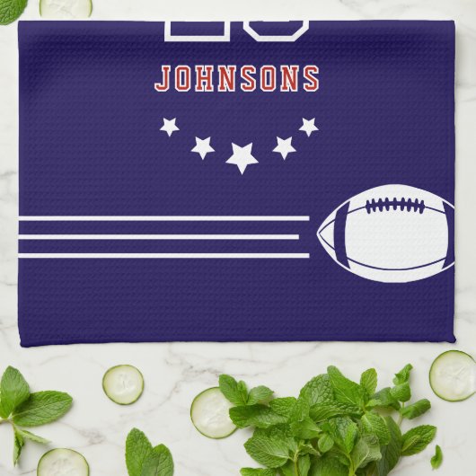 Personalized Sports Towel Players and Coach Theedoek (Gevouwen)