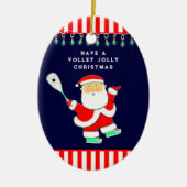 Personalized Squash Sports Keramisch Ornament (Voorkant)