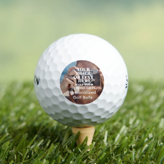 Personalized Srixon Soft Feel Gift Custom Golfballen (Insitu Shirt)