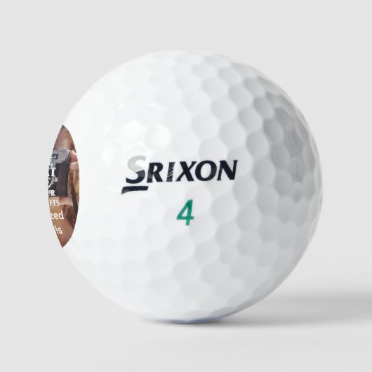 Personalized Srixon Soft Feel Gift Custom Golfballen (Logo)
