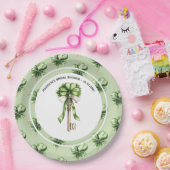 Personalized St. Patrick’s Day Bridal Shower Papieren Bordje (Feest)