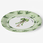 Personalized St. Patrick’s Day Bridal Shower Papieren Bordje (Gekanteld)