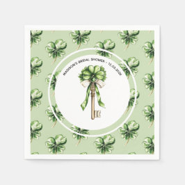 Personalized St. Patrick’s Day Bridal Shower Servet