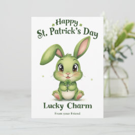 Personalized St Patrick's Day Holiday Card Feestdagenkaart
