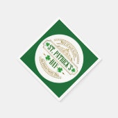 Personalized St. Patrick's Day I Luck of the Irish Servet (Hoek)