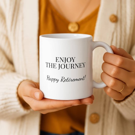 Personalized Stained Glass Rose Retirement Mug  Koffiemok