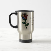 Personalized Stained Glass Rose Retirement Mug  Reisbeker (Links)