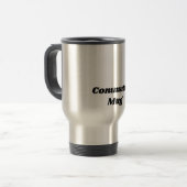 Personalized Stainless Steel Travel Mug Design Reisbeker (Voorkant links)