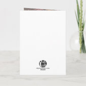 Personalized Starburst Birthday Kaart (Achterkant)