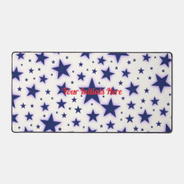 Personalized Starry Night Desk Pad