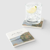 Personalized Starved Rock State Park Stenen Onderzetter (Zijkant)