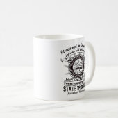 Personalized State Trooper Appreciation Koffiemok (Voorkant rechts)