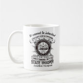 Personalized State Trooper Appreciation Koffiemok (Links)