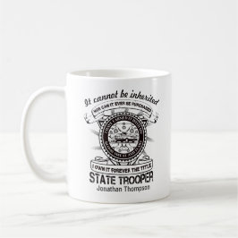 Personalized State Trooper Appreciation Koffiemok
