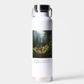 Personalized Steel Water Bottle for Men  Waterfles (Voorkant)