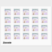 Personalized Stickers from Easter Bunny With Love (Vel)