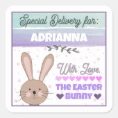 Personalized Stickers from Easter Bunny With Love (Voorkant)