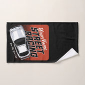 Personalized Street Racing Race Car Motorsport Bad Handdoek (Handdoek)