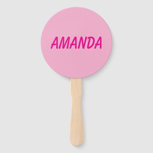 Personalized stripe and spot birthday bunting  handwaaier (Achterkant)