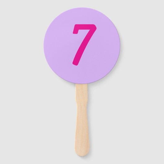 Personalized stripe and spot birthday bunting handwaaier (Voorkant)