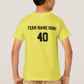 Personalized  Style Team Name  Baseball Shirt  (Achterkant)