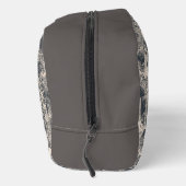 Personalized Stylish Black Paris Toile Design Toilettasje (Rechts)