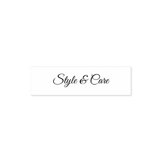 Personalized Stylish Font Self-Inking Name Stamp Zelfinktende Stempel (Design)