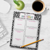 Personalized Substitute Teacher Report Note Notitieblok