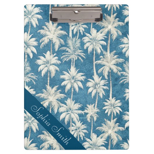 Personalized Summer on the Beach Klembord (Voorkant)