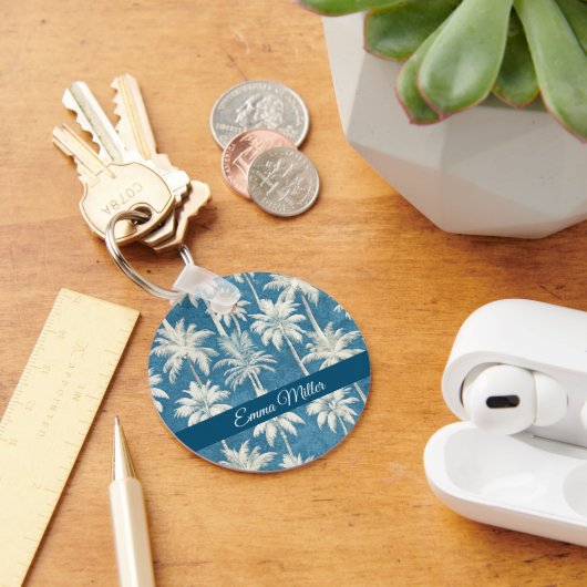 Personalized Summer on the Beach Sleutelhanger (Bureau)
