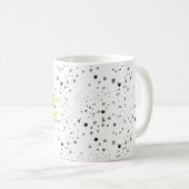 Personalized sunflower coffee mug koffiemok (Voorkant rechts)