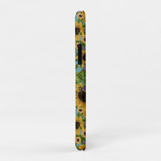 Personalized "Sunflower Rapture" Case-Mate iPhone Case (Achterkant/rechts)