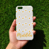 Personalized Sunny Daisy Pattern Phone Case