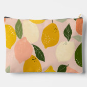 Personalized Sunny Lemon Grove on Soft Blush Etui (Achterkant)