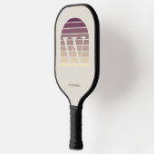 Personalized Sunset Ombre Monogram Pickleball Paddle (Links)