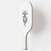 Personalized Super Mom with Son and Daughter Gift Pickleball Paddle (Links)