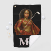 Personalized Superhero Golf Towel Golfhanddoek (Insitu)