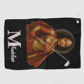 Personalized Superhero Golf Towel Golfhanddoek (Horizontaal)