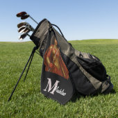 Personalized Superhero Golf Towel Golfhanddoek (Groen)