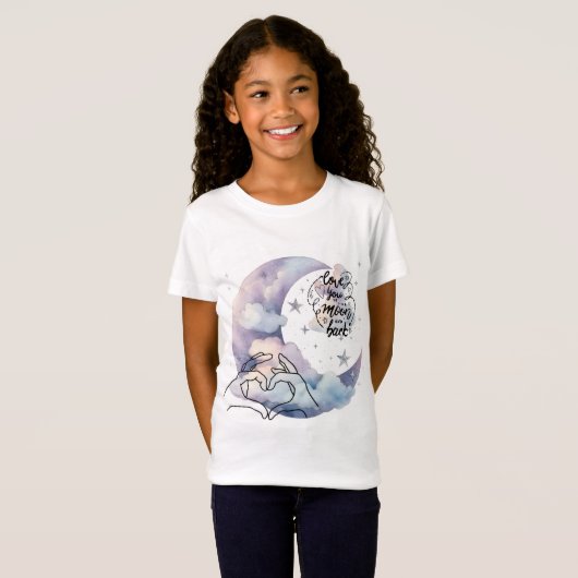 Personalized T-Shirt For Girls (Voorkant volledig)