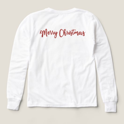 Personalized T-Shirt Tri-Blend Shirts (Achterkant)