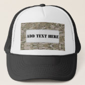 Personalized Tactical Military Camo Trucker Pet (Voorkant)