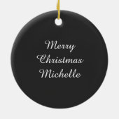Personalized Tarantula Spider Christmas Keramisch Ornament (Achterkant)