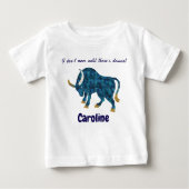 Personalized Taurus Gourmet & Grounded Toddler Art (Voorkant)